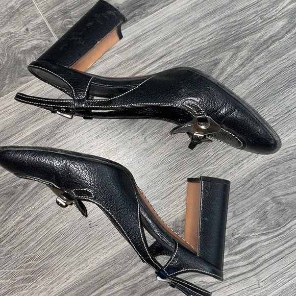 Authentic Prada genuine leather square toe shoes - Picture 8 of 11